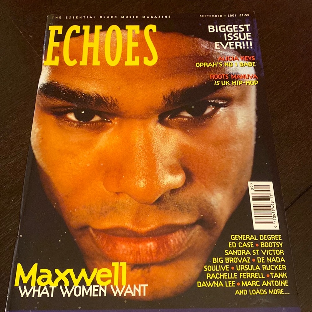 MAXWELL in ECHOES - international music magazine